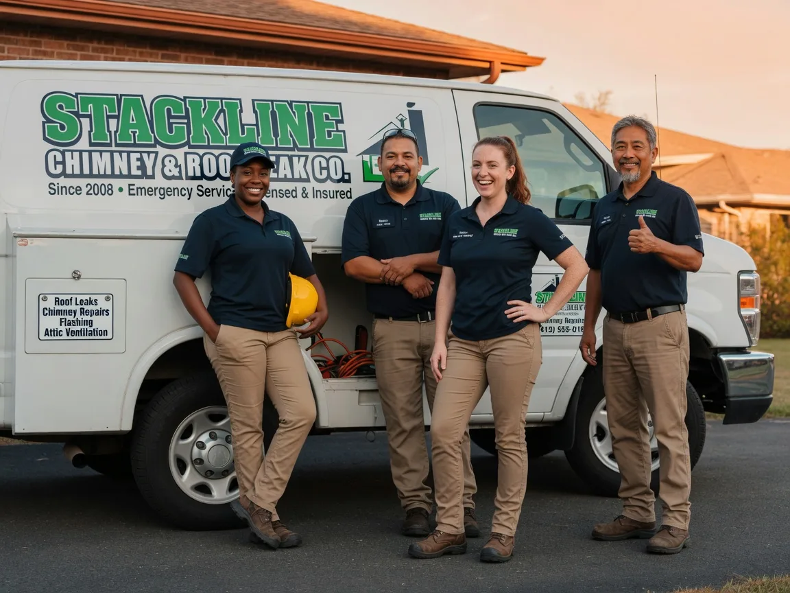 Chimney flashing repair company in Galloway, WV